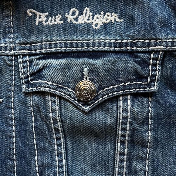 TRUE RELIGION JIMMY JEAN JACKET - Picture 5 of 7